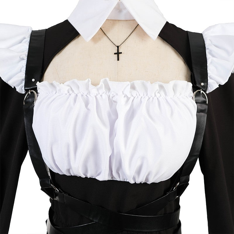 Halloween Dress Nun Cosplay Costume