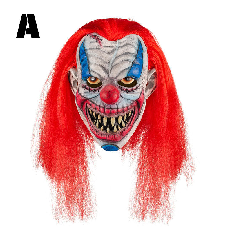 Halloween Mask Clown Horror Adult Headgear