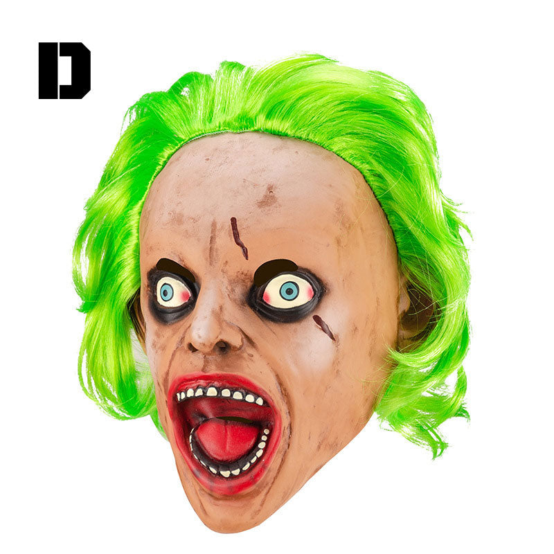 Halloween Mask Clown Horror Adult Headgear