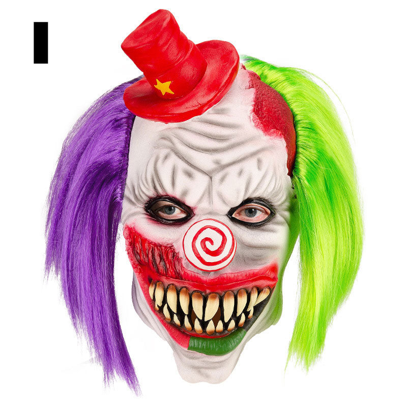 Halloween Mask Clown Horror Adult Headgear