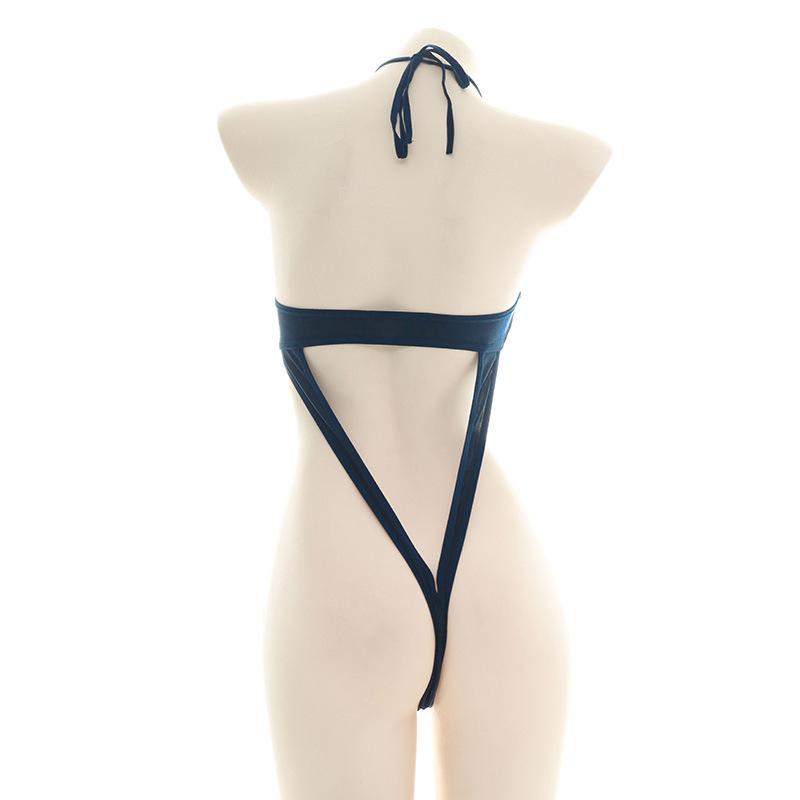 Halter One Piece Bikini Cosplay Costume