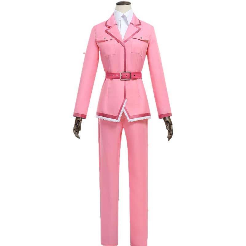 Hataraku Saibou Cells At Work Anime Saibou Eosinophils Pink Uniform Cosplay Costume