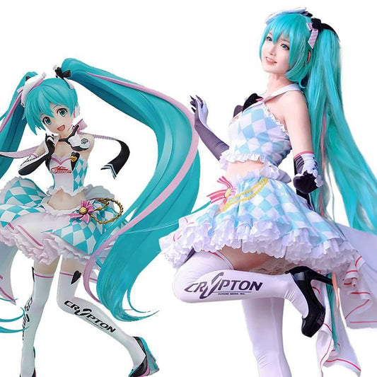 Hatsune Miku 2019 Racing Cosplay Costume