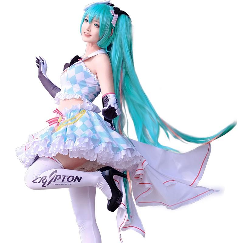 Hatsune Miku 2019 Racing Cosplay Costume