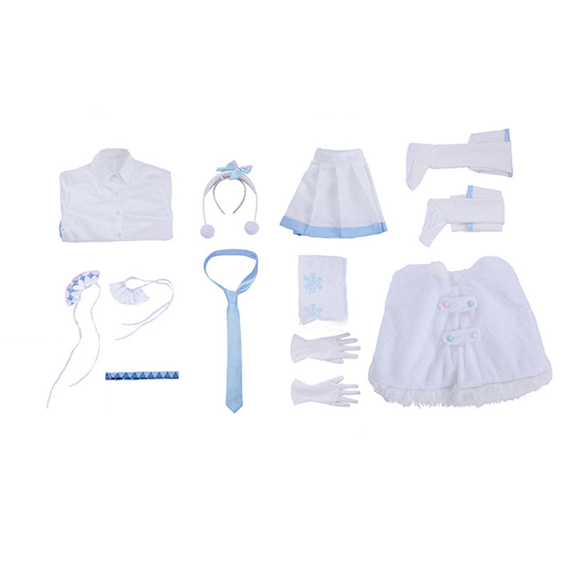 Hatsune Miku Snow Miku 2024 x Mitsukoshi Collaboration Cosplay Costume