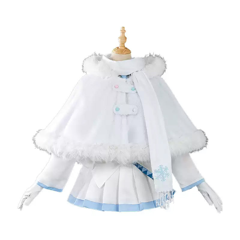Hatsune Miku Snow Miku 2024 x Mitsukoshi Collaboration Cosplay Costume