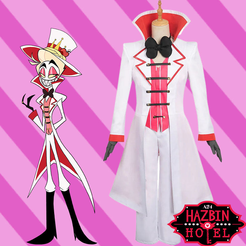 Anime Hazbin Hotel Lucifer Morningstar Cosplay Costume