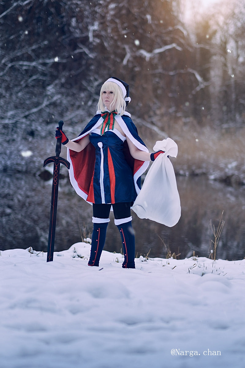 Fate Grand Order Santa Alter Cosplay Costumes