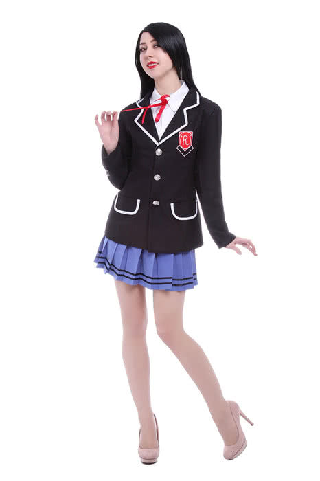 Date A Live Tokisaki Kurumi School Uniform Cosplay Costume