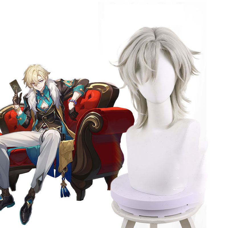 Honkai:Star Rail Aventurine Cosplay WIgs