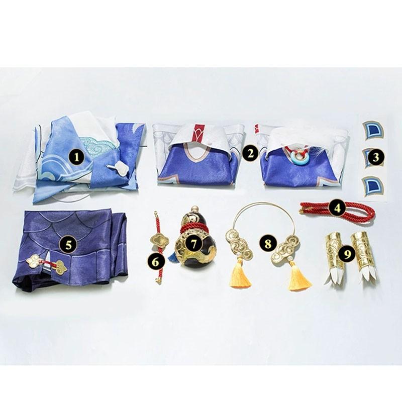 Honkai Star Rail Bailu Cosplay Costume
