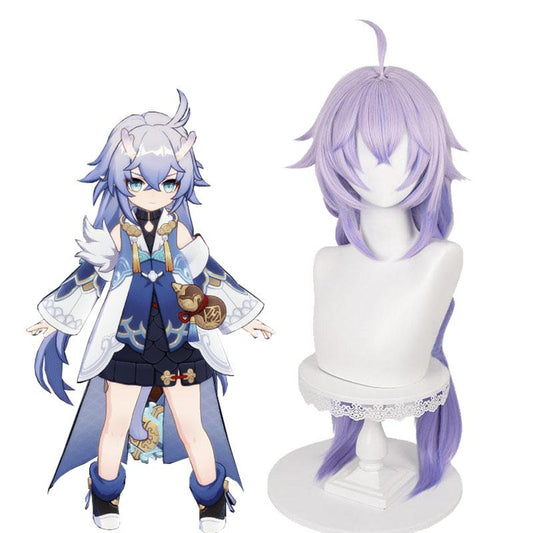 Honkai: Star Rail Rail Bailu Cosplay Wigs
