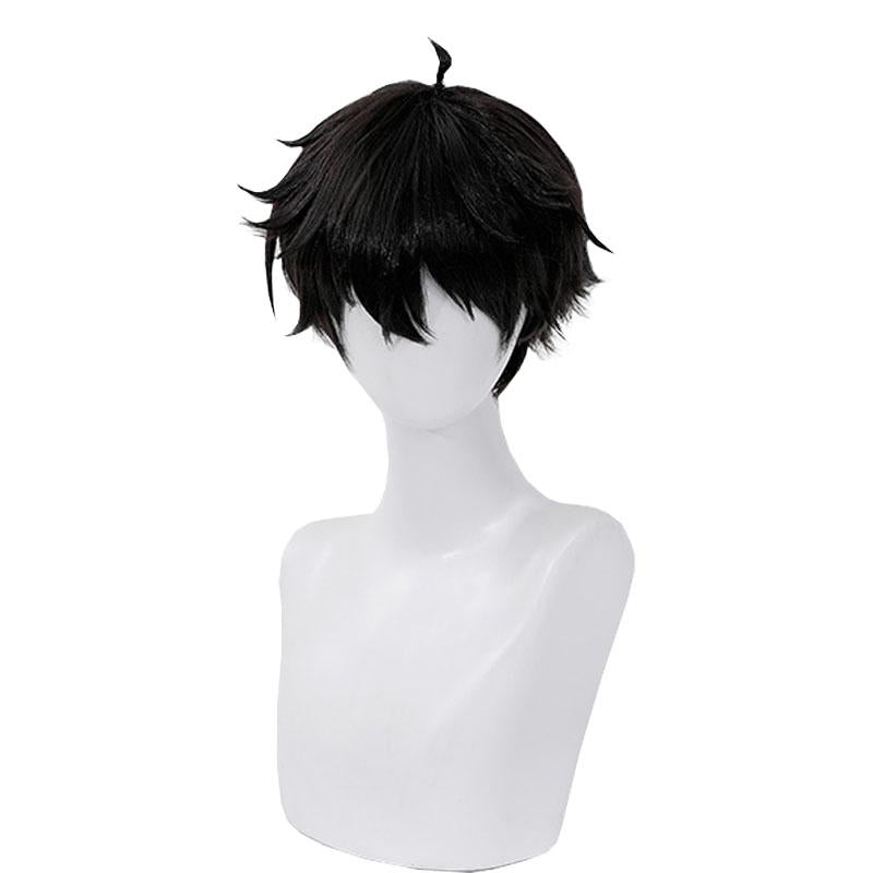 Honkai: Star Rail Danheng Short Black Cosplay Wigs