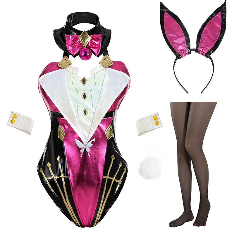 Honkai Star Rail Kafka Fanart Bunny Girl Cosplay Costume
