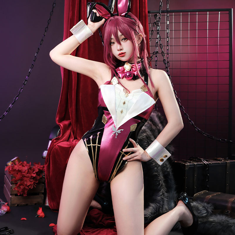 Honkai Star Rail Kafka Bunny Girl Cosplay Costume