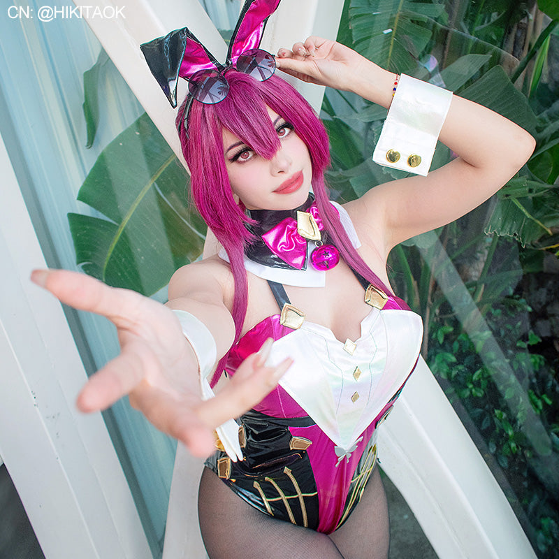 Honkai Star Rail Kafka Fanart Bunny Girl Cosplay Costume