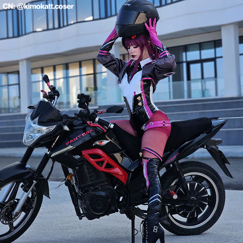 Honkai Star Rail Kafka Racing Suit Cosplay Costume