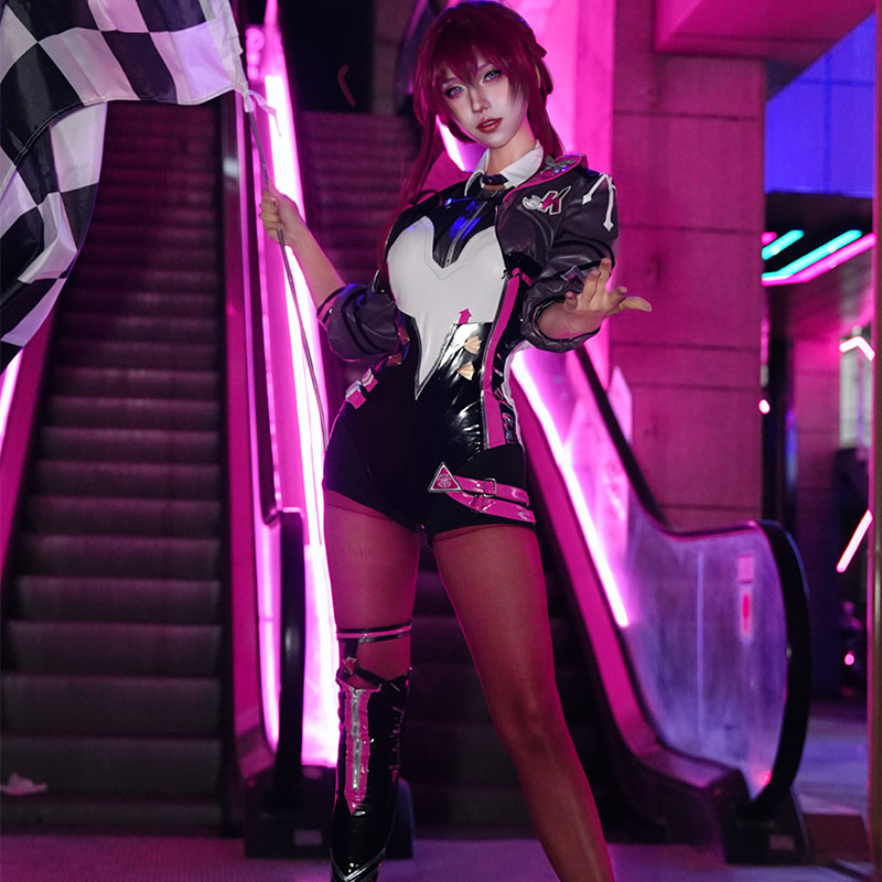Honkai Star Rail Kafka Racing Suit Cosplay Costume