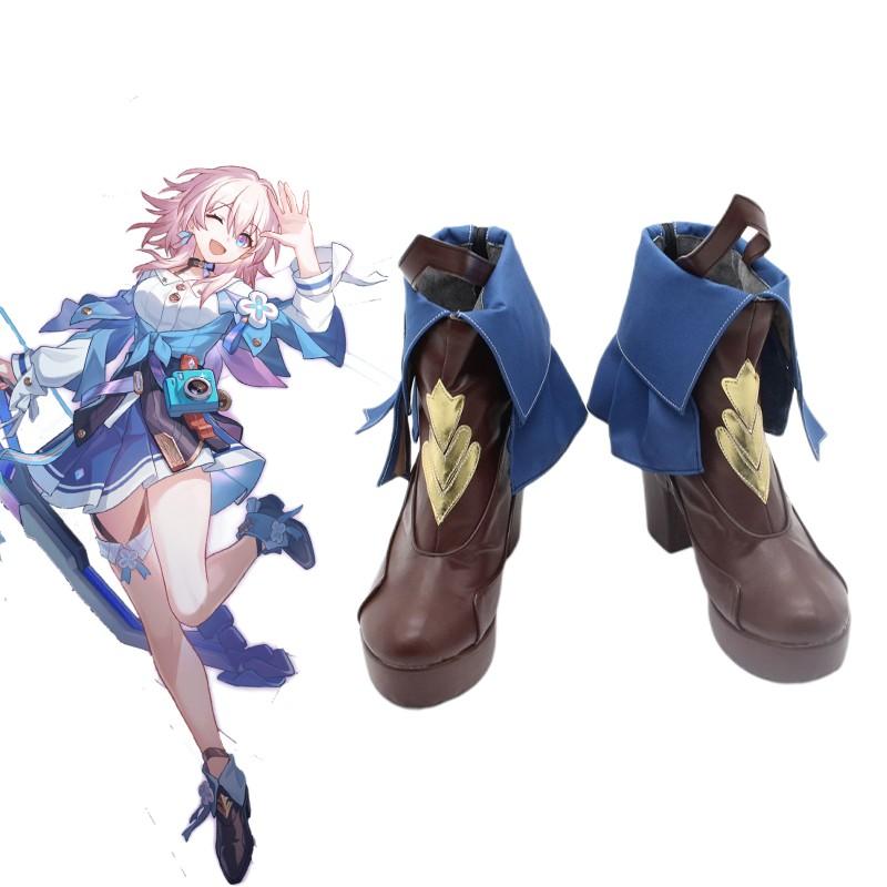 Honkai Star Rail March 7th Cosplay Shoes