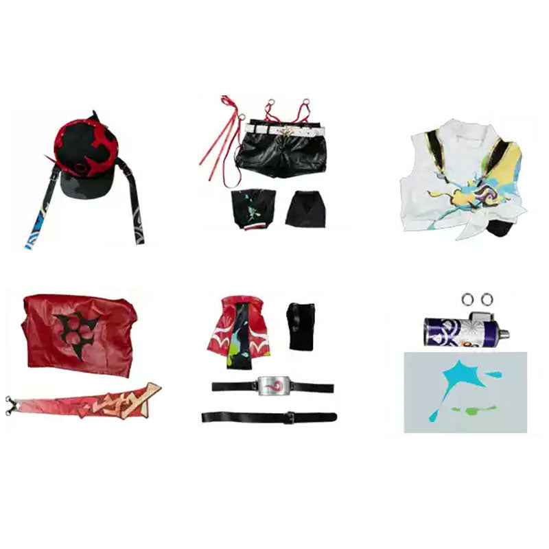 Honkai Star Rail Rappa Cosplay Costume
