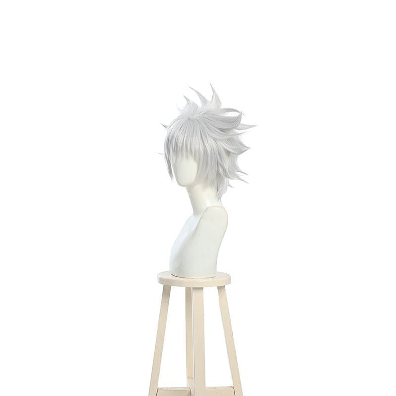 Hunter x Hunter Killua Zoldyck Short Grey Cosplay Wigs