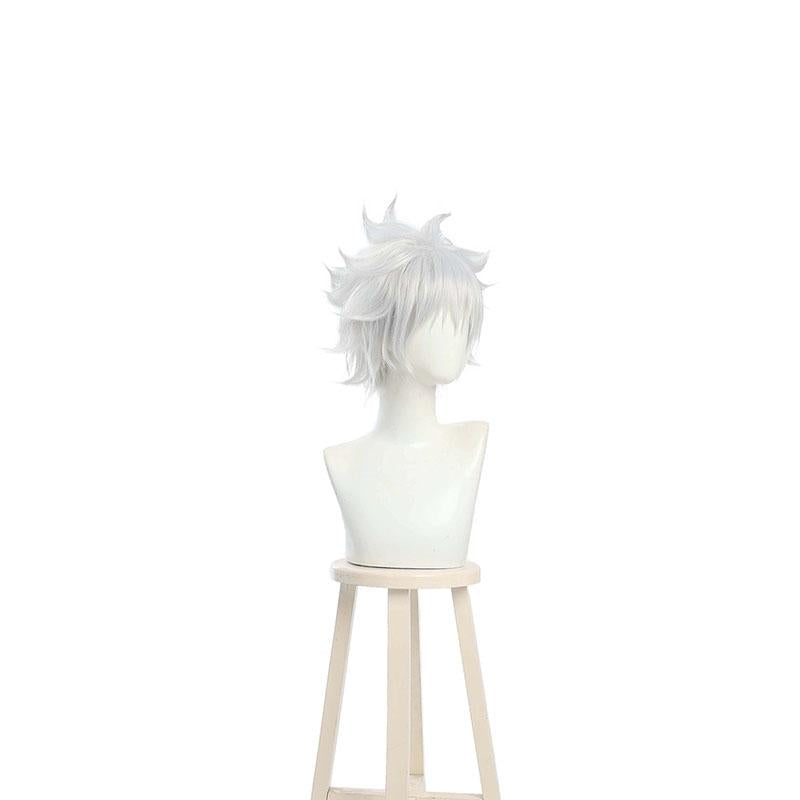 Hunter x Hunter Killua Zoldyck Short Grey Cosplay Wigs