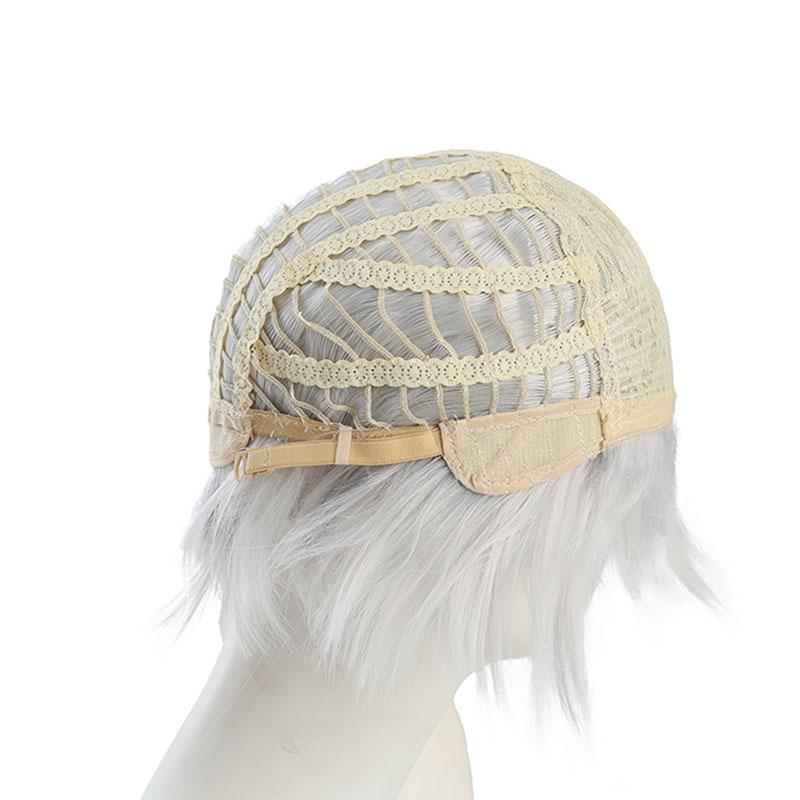 Hunter x Hunter Killua Zoldyck Short Grey Cosplay Wigs
