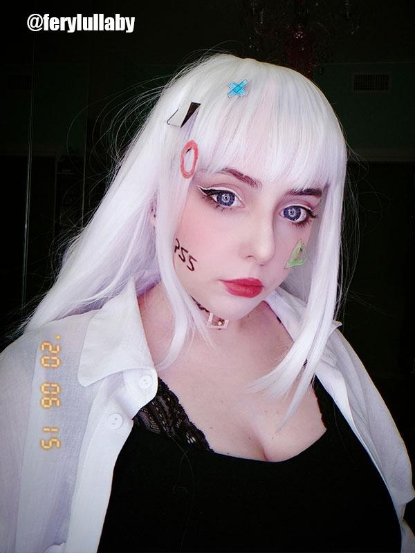 Inuyasha Sesshomaru White Long Straight Cosplay Wigs