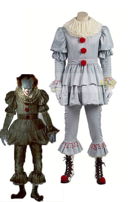 Halloween Movie It Pennywise Cosplay Costumes