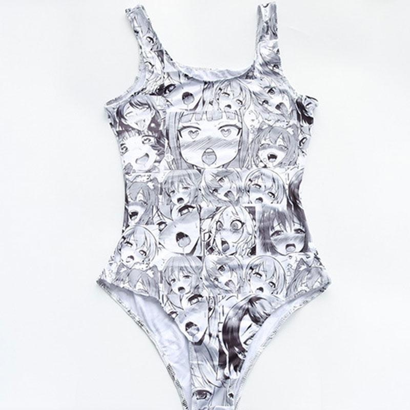 Japanese Girls Translucent Swimsuit Cosplay Costume