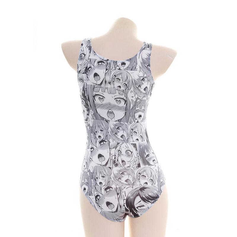 Japanese Girls Translucent Swimsuit Cosplay Costume