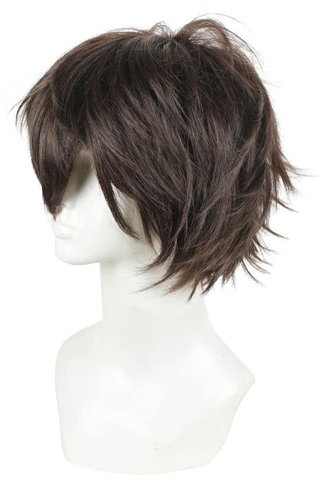 30CM Short Reddish Brown General Utility Party Cosplay Wig