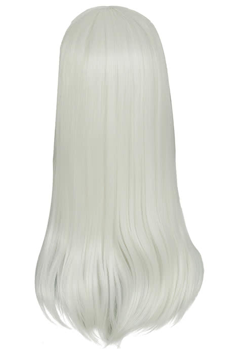 60CM Long Straight White Kantai Collection Shimakaze Cosplay Wig