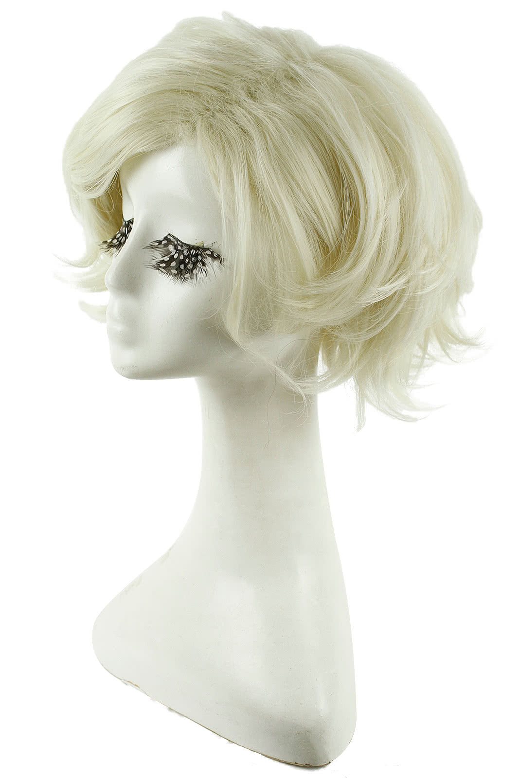 30CM Short Pale Gold Touken Ranbu Online Gokotai Cosplay Wig