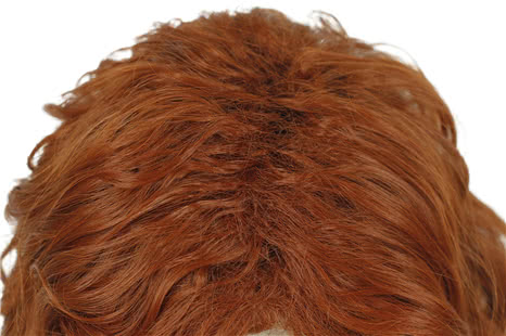 32cm Black Widow Dark Brown Cosplay Wig