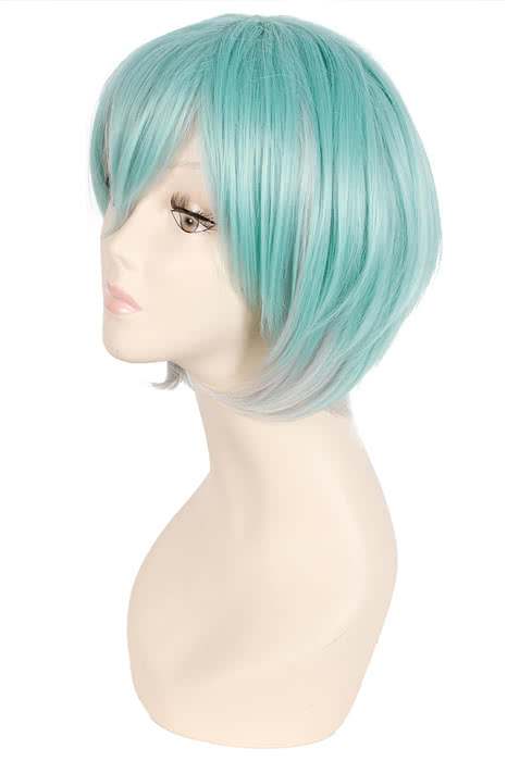 100CM Long VOCALOID Miku Sakura Straight Clip On Ponytails Wig