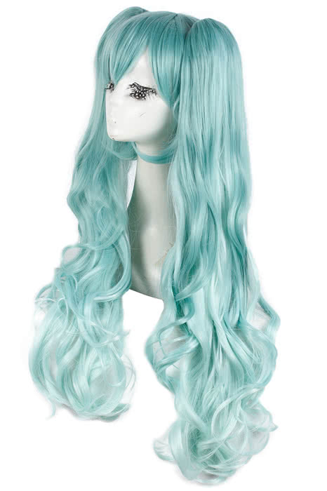 80cm Long Wave 2 Clip On Ponytail wig