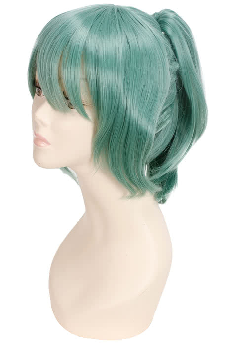 30cm Kantai Collection Yuubari Light Green Cosplay Wig