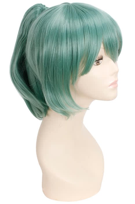 30cm Kantai Collection Yuubari Light Green Cosplay Wig