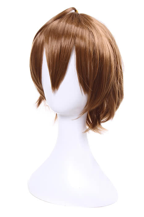 Brown anime cosplay wig