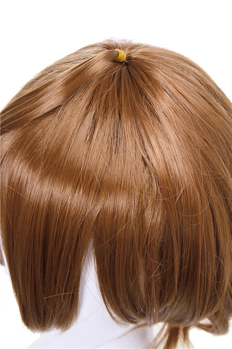 Brown anime cosplay wig