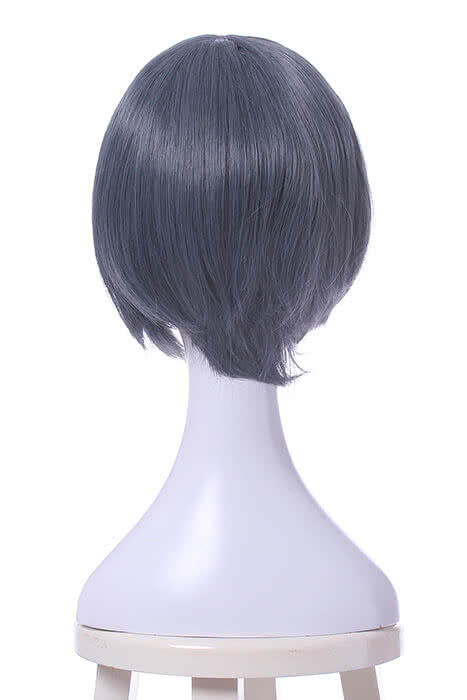 Black Butler Ciel Phantomhive Short Blue Grey Cosplay Wigs