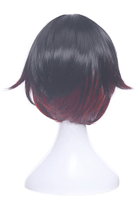 Ruby Rose Red and Black Short Cosplay Wigs