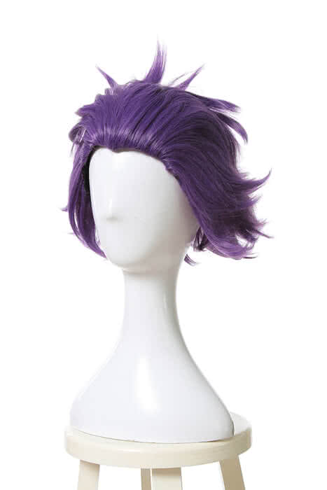 My Hero Academia Shinsou Hitoshi Short Purple Cosplay Wigs