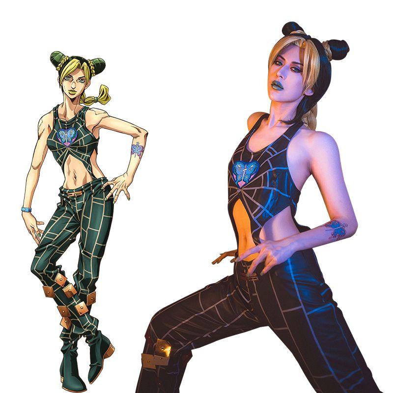 JOJO Stone Ocean Jolyne Cujoh Cosplay Costume