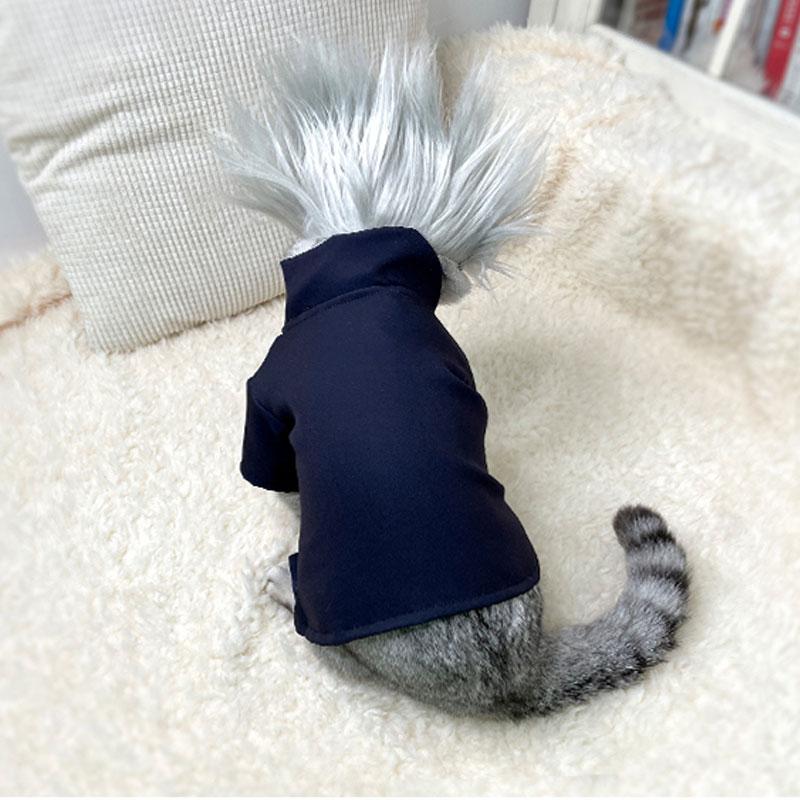 Jujutsu Kaisen Gojou Satoru Cat Costumer Headgear Glasses Cosplay