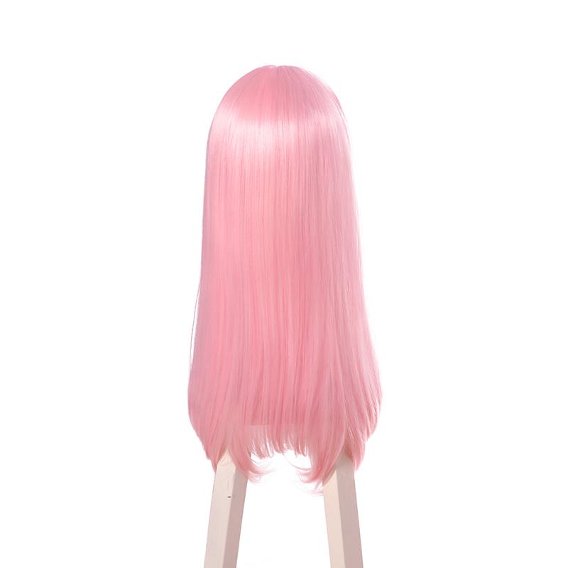 Kaguya-sama wa Kokurasetai Tensai-tachi no Renai Zunousen Chika Fujiwara Pink Long Cospaly Wigs