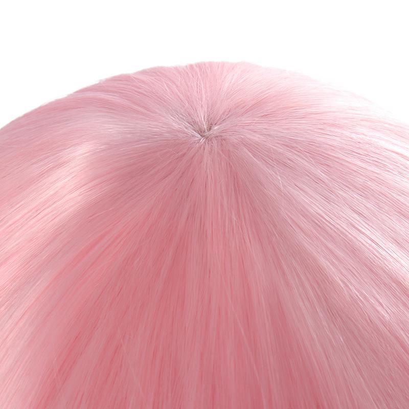 Kaguya-sama wa Kokurasetai Tensai-tachi no Renai Zunousen Chika Fujiwara Pink Long Cospaly Wigs