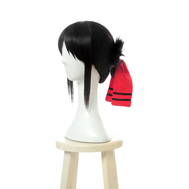 Kaguya-sama wa Kokurasetai Tensai-tachi no Renai Zunousen Kaguya Shinomiya Black Cosplay Wigs