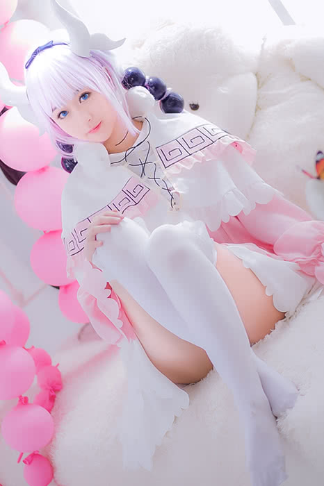Miss Kobayashi's Dragon Maid Kanna Kobayashi Cosplay Costumes